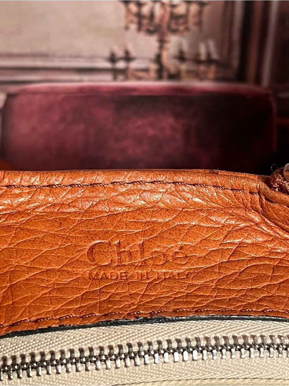 CHLOE PADDINGTON Leather Slouch Shoulder Bag (LOCK & KEY ) ICONIC Early 2000s 🤎 - Picture 12 of 16